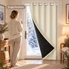 Cortina para puerta de 110x203 cm, con protección térmica y Vista previa de la imagen del producto 3