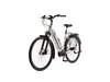 A white electric bicycle is shown against a white background. Produktbild-Vorschau