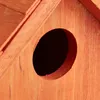 Relaxdays Nistkasten, Vogelhäuschen, Holz, Tür, aufhängen, Produktbild-Vorschau 5