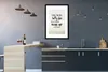 MuchoWow® Gerahmtes Poster Sommer - Meer - Zitat 60x90 cm - Produktbild-Vorschau 5