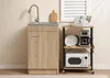 Stamar | Armoire de cuisine, avec évier, chêne Sonoma, 50 Voir les images du produit 2