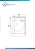 BuyLando 130x90cm Französischer Balkon, Pariser Fenster, Produktbild-Vorschau 2