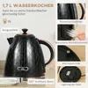 HOMCOM Wasserkocher Toaster Set 2200 W 1,7L Wasserkocher, 2 Produktbild-Vorschau 4