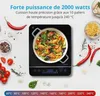 Indukční varná deska MEDION / 2000 W / teplotní rozsah Náhled obrázku produktu 8