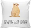 Mr. & Mrs. Panda kissen 40 x 40 Erdmännchen - Weiß - Produktbild-Vorschau 1
