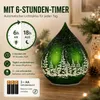formano LED Deko-Tropfen 21 cm drehend mit Timer 6h/18h Produktbild-Vorschau 4