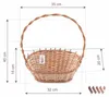 Wiklinowy Świat - leganter Weidenkorb mit dekorativem Produktbild-Vorschau 8