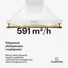 KlarsteinMontblanc 60, okap kuchenny przyścienny, 60 cm, Podgląd zdjęcia produktu 4