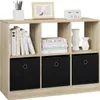 Rootz Modern Cube Shelf Bookcase - Storage Organizer - Produktbild-Vorschau 1