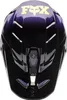 FOX V3 Drip Motocross Helm, schwarz/lila, M (57/58) Produktbild-Vorschau 4