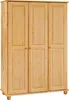 Möbilia Kleiderschrank | 3 Türen | Kleiderstange und Produktbild-Vorschau 3