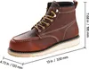 VEVOR Arbeitsstiefel mit Stahlkappe, US-Größe 12, Produktbild-Vorschau 8