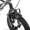 HILAND 14 Zoll Kinderfahrrad mit Stützrädern Handbremse Produktbild-Vorschau 6