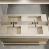 Badmöbel-Set mit Sinterstein-Doppelwaschbecken in Produktbild-Vorschau 3
