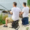 Klapphocker, Campinghocker mit 15L Kühlrucksack, Produktbild-Vorschau 2