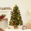 70cm Mini Weihnachtsbaum mit warmweiß LEDs, Mit Produktbild-Vorschau 2