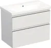 Jungborn Waschplatz TRENTA BxHxT 80x65x45 cm weiß glanz mit Produktbild-Vorschau 1