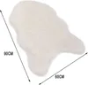 WOLTU Faux Lammfell Schaffell Teppich, Longhair Fell Optik, Produktbild-Vorschau 4