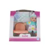 Besttoy - Babypuppe Luisa - mit Fütterstuhl - ca. 20 cm Produktbild-Vorschau 3