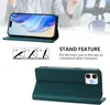 Lederhülle für iPhone 12 / iPhone 12 Pro Hülle Flip Produktbild-Vorschau 3