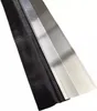 A close-up, angled view of a metal flashing with a black textured material attached. Produktbild-Vorschau