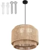 tectake® Pendelleuchte Lignea Lux Boho-Stil, Wickeltechnik, Produktbild-Vorschau 1