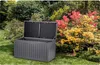 Cassetta da giardino 109 x 51 x 55 cm 270 litri grigio Anteprima dell’immagine prodotto 5