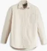 Dockers Original Camicia a maniche lunghe Beige L Donna Anteprima dell’immagine prodotto 3