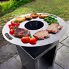 Plaque de cuisson/gril 60cm en acier de 5mm Voir les images du produit 2