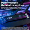 Crucial T500 with heatsink   4TB PCIe Gen4 NVMe M.2 SSD Produktbild-Vorschau 8