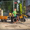 Tracteur FALK Case IH avec pelle rétro, orange, avec Voir les images du produit 9