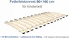 Federleistenrost 80x160 cm für Kinderbett – 13 Produktbild-Vorschau 2