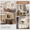 Puluomis miroir de salle de bain 85x55 cm antibuée avec Voir les images du produit 10