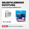 tesa Moll CLASSIC E-Profile guarnizione in gomma, bianco, 9 Anteprima dell’immagine prodotto 8