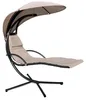 Aga Amaca da giardino sospesa con tettoia Beige Anteprima dell’immagine prodotto 1