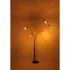 Globo Lighting Stehleuchte Metall schwarz matt, Marmor Produktbild-Vorschau 12