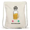 Mein Bier Ruft An Ich Muss Gehen Turnbeutel Gymsack Produktbild-Vorschau 3