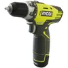 A Ryobi cordless drill is shown against a white background. Podgląd zdjęcia produktu