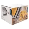 A product box for a pasta maker, showing an image of the pasta maker and fresh pasta. Podgląd zdjęcia produktu