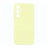 A light yellow Samsung phone case is shown against a white background. Produktbild-Vorschau