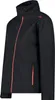 Cmp Woman Jacket Zip Hood Detachbl Antracite-Burgundy 42 Produktbild-Vorschau 4