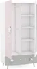 Kinder-Kleiderschrank Schlafzimmerschrank Holzschrank Produktbild-Vorschau 3