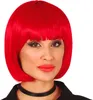 Twenties Bob Perücke Blond Braun Karneval Look Mehrfarbig Produktbild-Vorschau 3