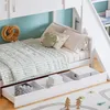 STILVORA Etagenbett 90/120x200 mit Schublade unter und Produktbild-Vorschau 3