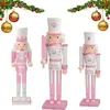 Nussknacker Rosa Serie Nussknacker, 30CM Nussknacker Puppet Produktbild-Vorschau 2