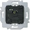 The back of a Busch-Jaeger power supply unit is shown, mounted on a metal frame. Produktbild-Vorschau