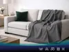 Kuscheldecke aus Waffelpique, 150x200 cm, anthrazit Produktbild-Vorschau 6