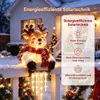 Weihnachts-Rentier Solar-Klemmleuchte, warmes Licht, Produktbild-Vorschau 3