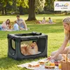 PawHut hondenkooi, inklapbare transportbox voor honden, met Productafbeelding-voorbeeld 2