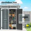 Szopa na narzędzia Outsunny 2,89 m², szopa o wyglądzie Podgląd zdjęcia produktu 6
